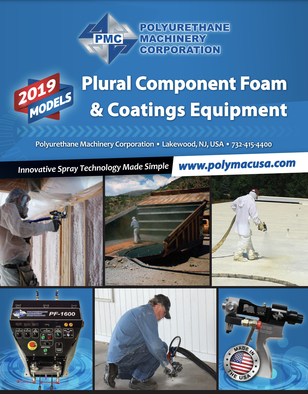 PMC Plural Component Foam & Coatings Equipment