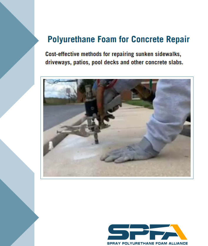 SPFA-158 Polyurethane Foam for Concrete Repair