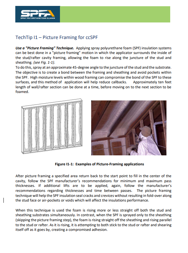 SPFA TechTip I1-Picture Framing for SPF