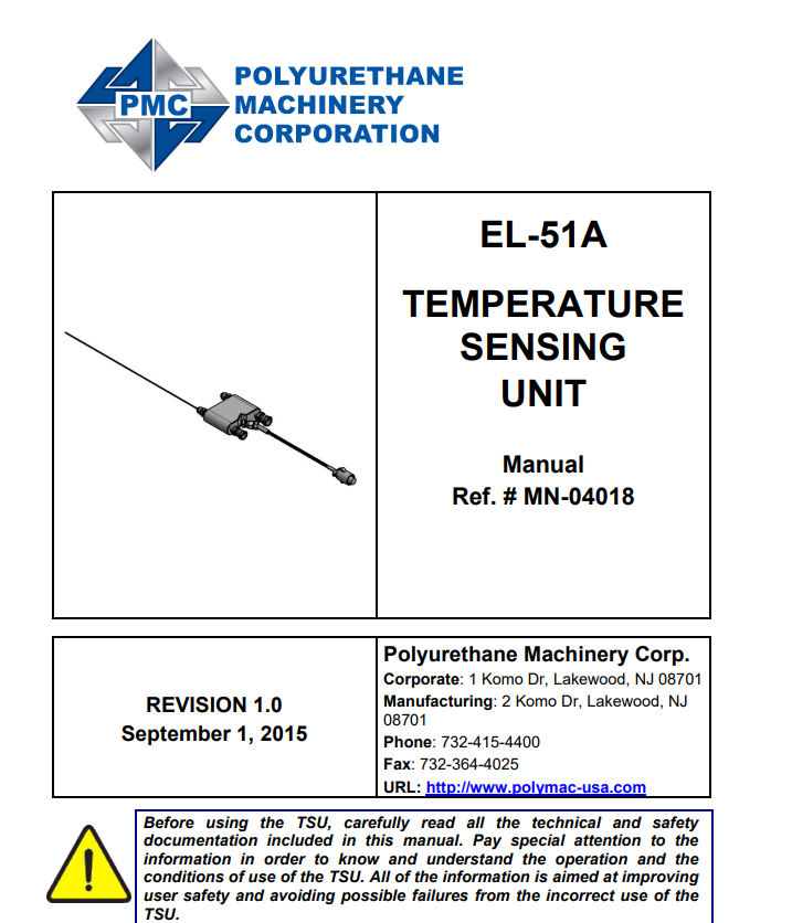 PMC EL-51A TSU Service Manual