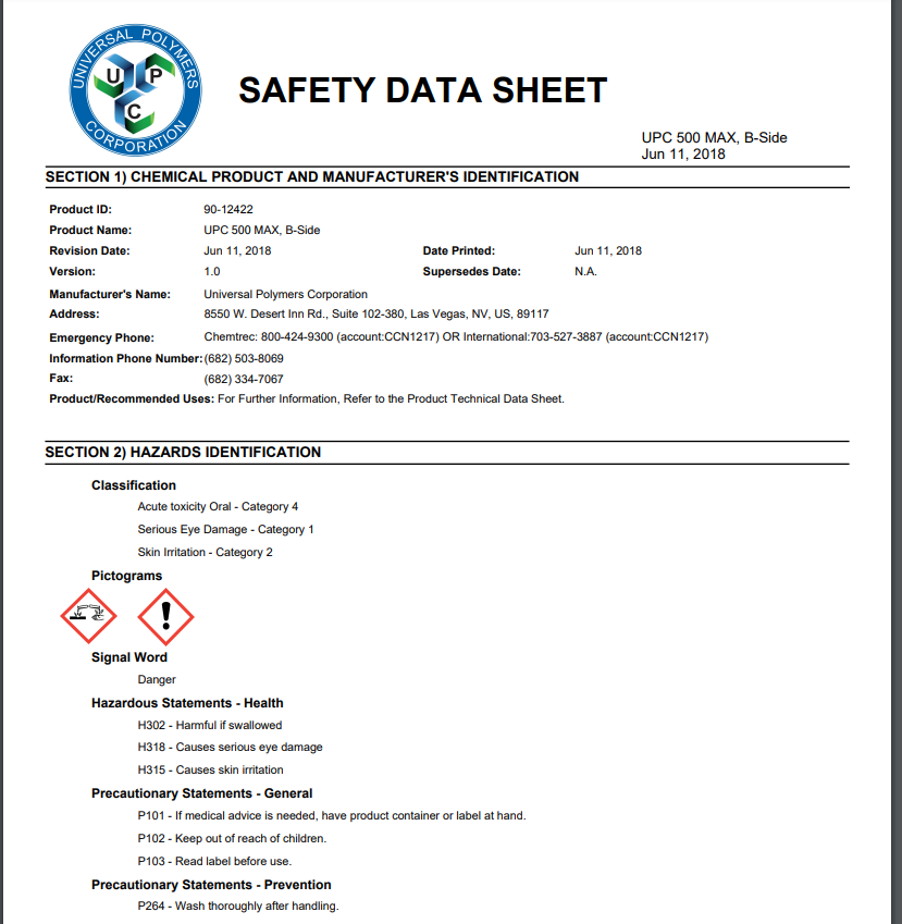 Sds Sheet Explained At Martha Chouinard Blog