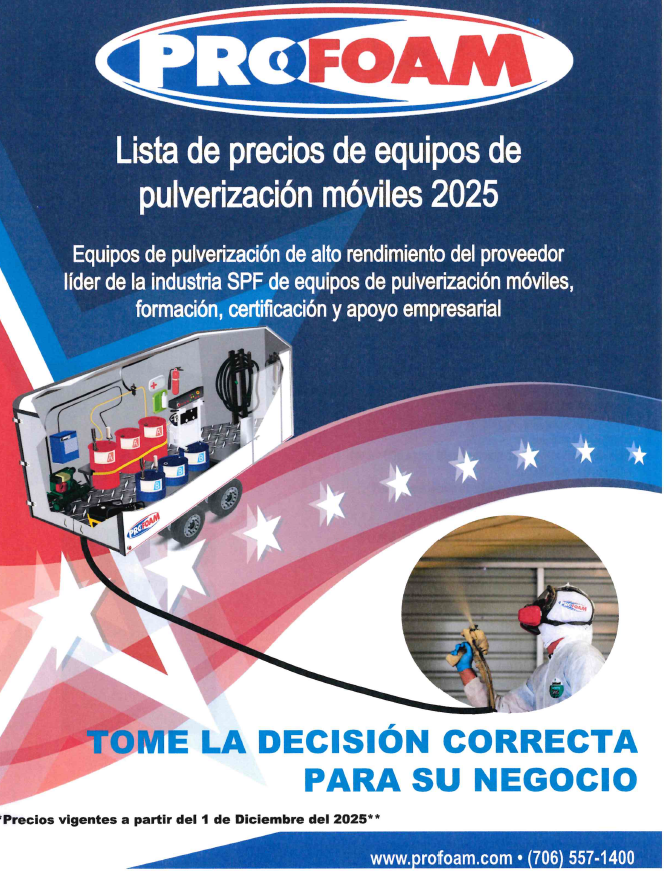 2025 Profoam Rig Book-Spanish Version