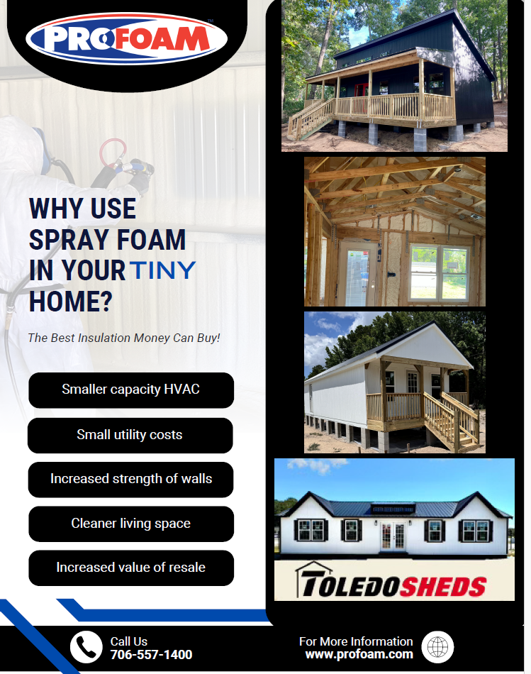 Why Use Spray Foam In Your Tiny Home?