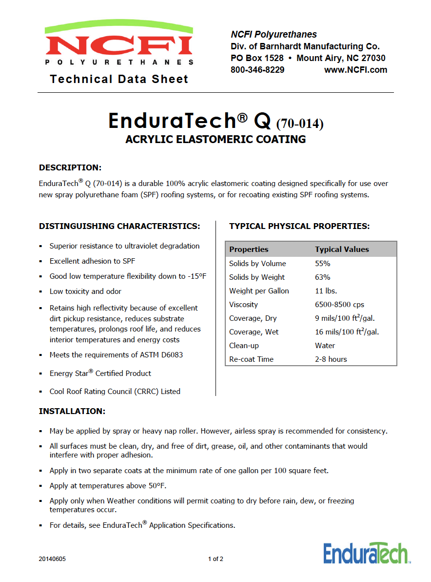 70-014-EnduraTech-Q-TDS-201406