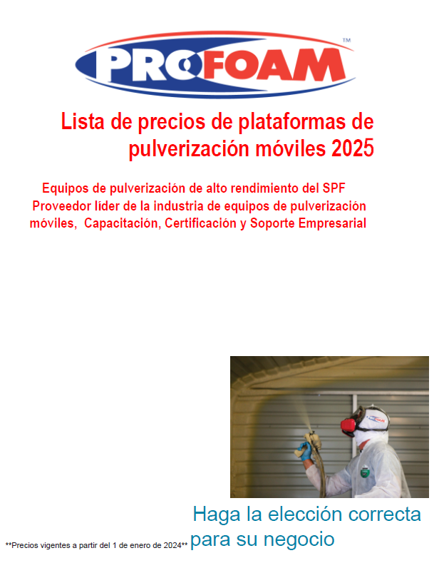 2025 Profoam Rig Book-Spanish Version