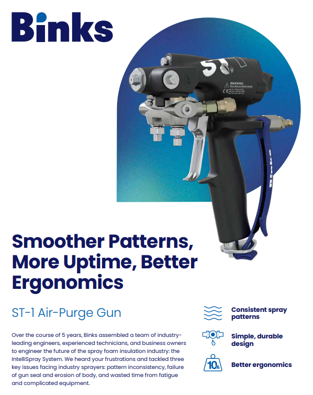 Carlisle ST1 Spray Gun Brochure