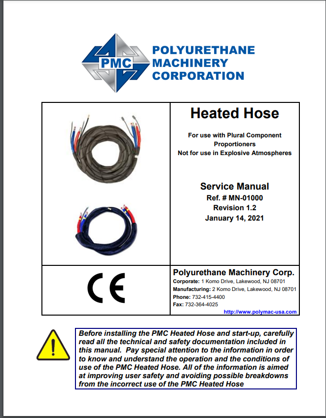 PMC Heated Hose Service Manual