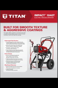 Titan Impact 1040T Brochure