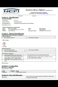 NCFI 24-010 B Side Safety Data Sheet (SDS)