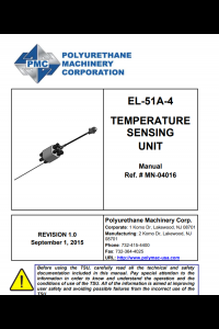 PMC EL-51A-4 TSU Service Manual