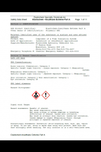 Elastochem CC HFO Safety Data Sheet (SDS)