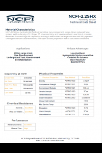 NCFI Strata-Fill 24-039 Technical Data Sheet (TDS)