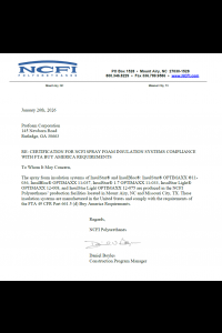 NCFI Buy America Requirements