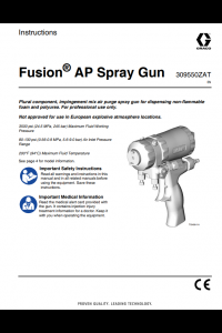 Graco Fusion AP Spray Gun Operations Manual