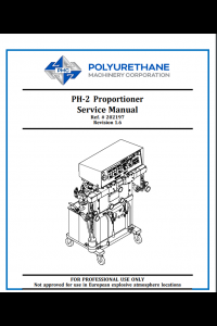 PMC PH-2 Proportioner Manual