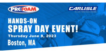 Contractor Hands on Spray Day Event - Boston, MA