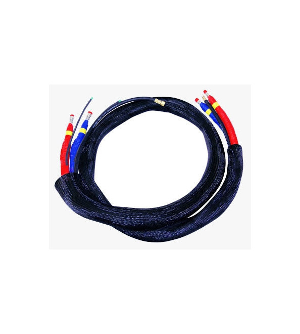 PMC 1/4" x 10' High Pressure Whip Hose- 3,5000 psi (241.31 bar)