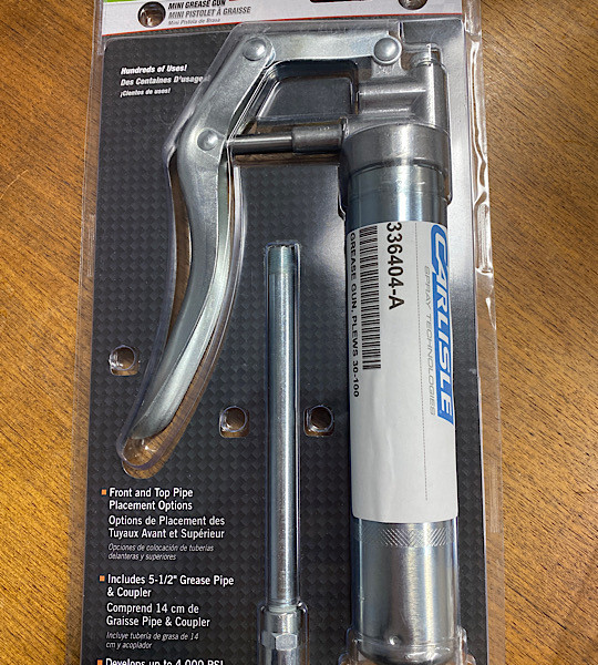 Carlisle Grease Gun Plews 30100 Profoam