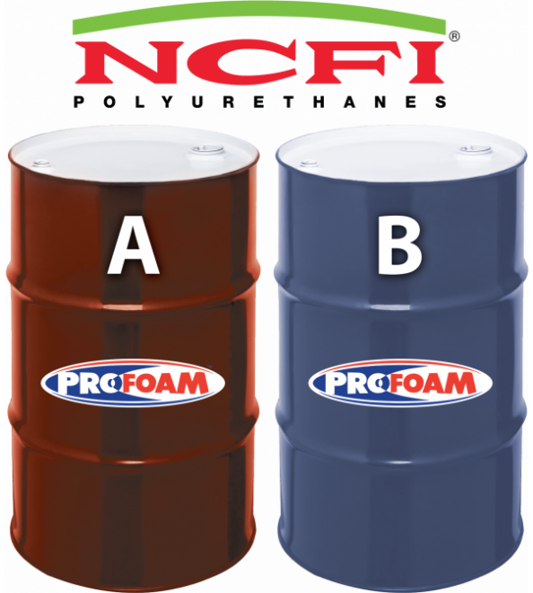 NCFI Fast Set Acrylic Coatings, 55 gal drum