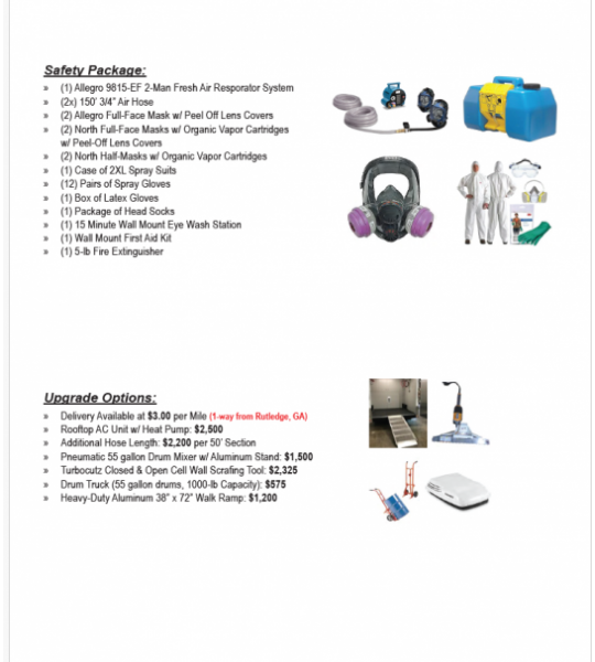 Elite Series PH-2 30kw Diesel Powered Box Truck Spray Rig