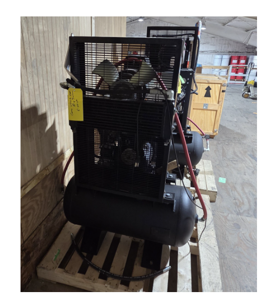 Used CAS Air Compressor, 230 Volt, 5hp-SN: 021920-0423