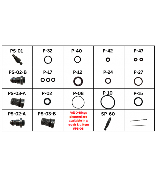 Profoam Pusmak SP2 03 Spare Parts Kit
