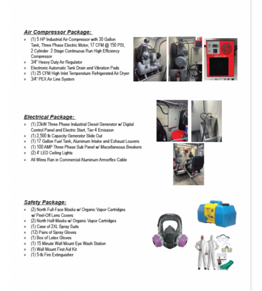 Elite Series PMC PH-2 23kw Diesel Powered Geotech Sprinter Van