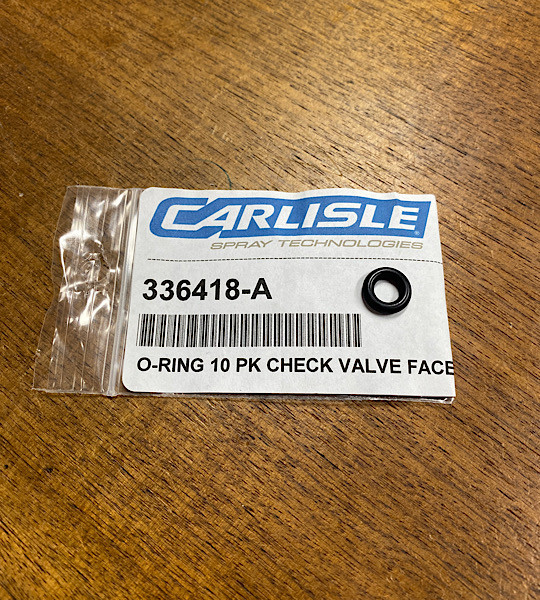 Carlisle O-Ring, Check Valve Face, 10pk