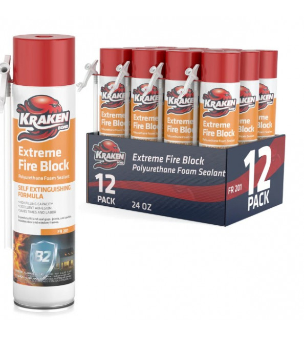 Kraken Bond Extreme Fire Block-12 per Case
