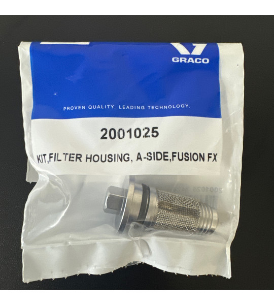 Graco Fusion FX A Side Filter Housing Kit