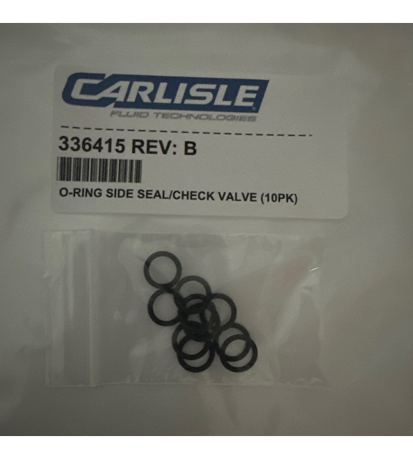 Carlisle O-Ring, Side Seal/Check Valve, 10pk