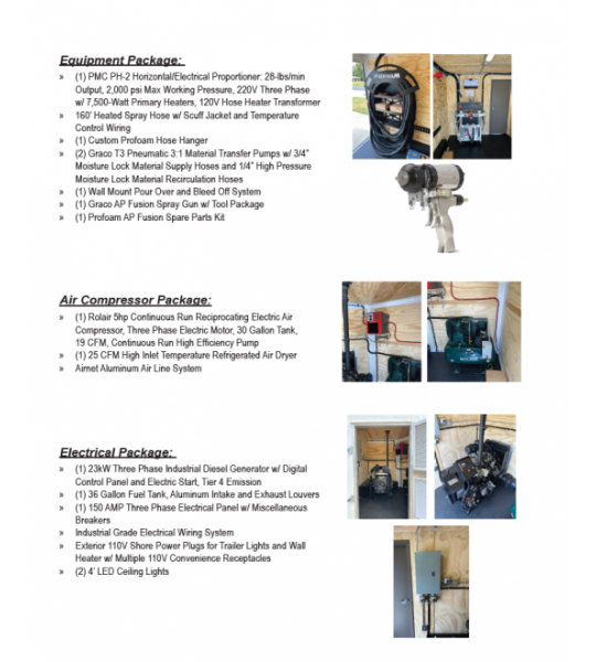 18' Performance Series 2-Compartment PMC PH-2 Diesel Powered Spray Rig