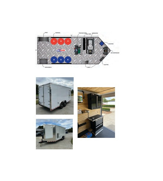 18’ Performance Series Profoam Pusmak KPX-50 Diesel Powered Spray Rig
