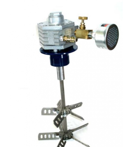IPM Pneumatic Small Muffler Drum Length Mixer