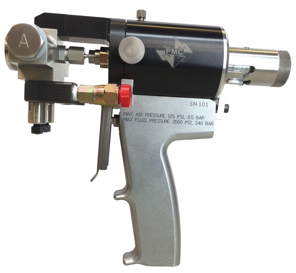 PMC PX7 10 Module Mechanical Purge Spray Gun Profoam
