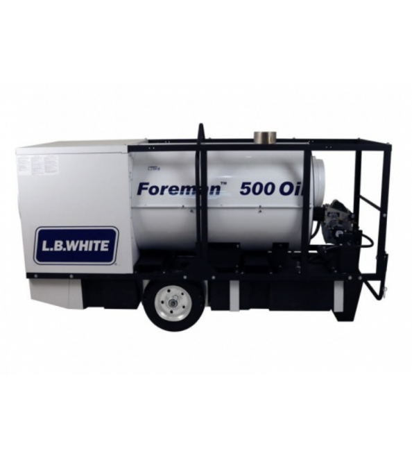 Foreman 500 Oil, Indirect-Fired Portable Heater Package