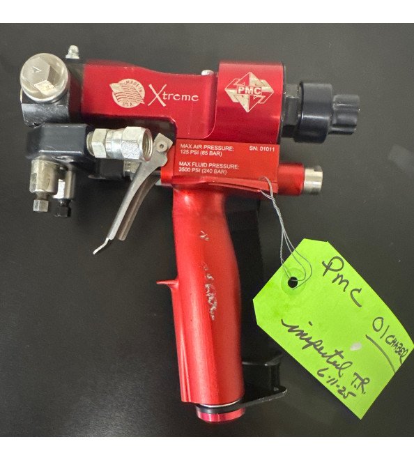 Used PMC Xtreme w/ 01 Mixing Chamber Spray Gun-SN: 01011