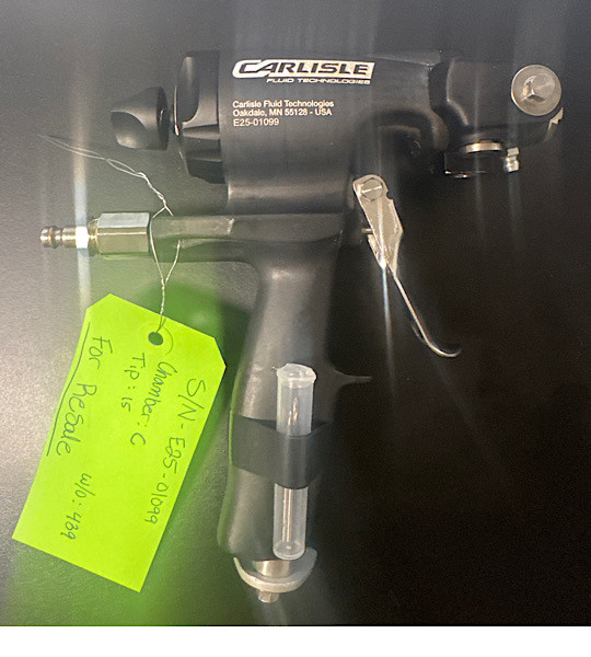 Used Carlisle ST1 C-15 Spray Gun-SN:E25-01099
