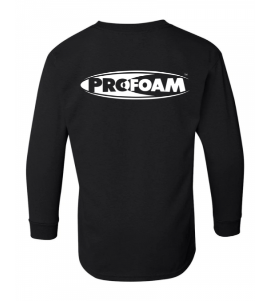 Profoam Shirt- Long Sleeve- XL-Black