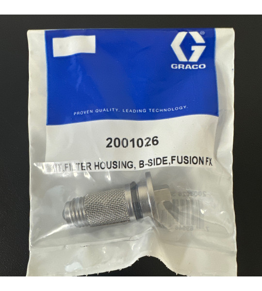 Graco Fusion FX B Side Filter Housing Kit