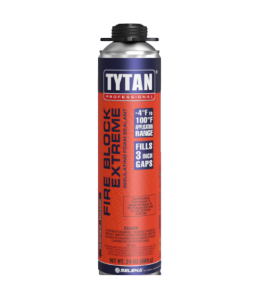 Tytan Fire Block Extreme Can Foam-12 per Case
