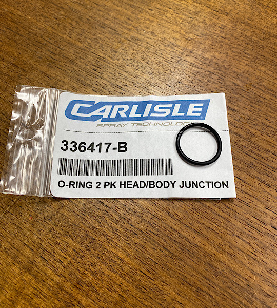 Carlisle O-Ring, Head/Body Junction, 2 pk