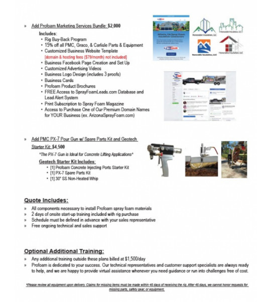Elite Series PH-2 30kw Diesel Powered Box Truck Spray Rig